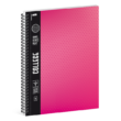 Spirálfüzet ARS UNA College A/4 80 lapos kockás pink