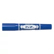 Alkoholos marker kétvégű ZEBRA Hi-Mckie 2,0-4,0 mm kék
