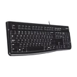Billentyűzet vezetékes LOGITECH K120 USB fekete