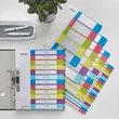 Előrendező ESSELTE Colour Breeze A/4 PP 12 részes