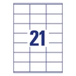 Etikett AVERY 3481-10 70x41mm univerzális 240 címke/doboz 10 ív/doboz