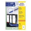 Etikett AVERY L4761-100 192x61 mm fehér iratrendezőcímke 400 címke/doboz 100 ív/doboz