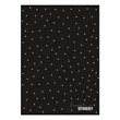 Füzet vonalas STREET A/4 54 lapos Black&Gold