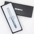 Golyóstoll ZEBRA SL-F1 0,7 mm királyi ezüst