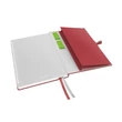 Jegyzetfüzet vonalas LEITZ A/5 80 lapos Complete piros