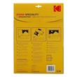 Lamináló fólia KODAK A/4 150 mikron üvegre tapadó 10 íves