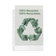 Lefűzhető genotherm ESSELTE Recycled  A/4 70 mikron narancsos 100 darabos