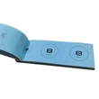 Nyomtatvány ellenőrző sorszámtömb D2 100 lapos 118x40 mm 2 szelvényes vegyes 30 tömb/csomag
