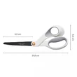 Olló tapadásmentes FISKARS titánium bevonatos 20cm