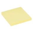 Öntapadós jegyzettömb YANDA 76x76 mm 100 lap sárga