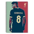 Spirálfüzet vonalas LIVERPOOL A/4 70 lapos