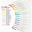 Szövegkiemelő kétvégű ZEBRA Mildliner Cool&Refined, Fluorescent, Warm 1,4-4,0 mm 15 darabos
