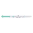 Szövegkiemelő kétvégű ZEBRA Mildliner fluorescent 1,4-4,0 mm kékeszöld