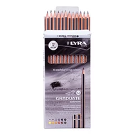 Grafitceruza LYRA Graduate 4H-6B hatszögletű környezetbarát 12 darabos