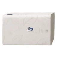 Kéztörlő hajtogatott TORK Soft Singlefold  Advanced  H3 ("Z") 25x23 cm 250 lapos fehér 2 rétegű 15 csomag/karton
