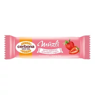 Müzliszelet CERBONA eper ízű joghurtos bevonóval 20 g