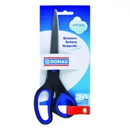 Olló irodai DONAU Soft Grip 20cm kék