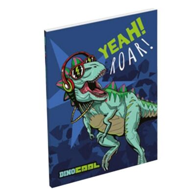 Notesz LIZZY CARD A/7 papírfedeles Dino Cool Dino Roar