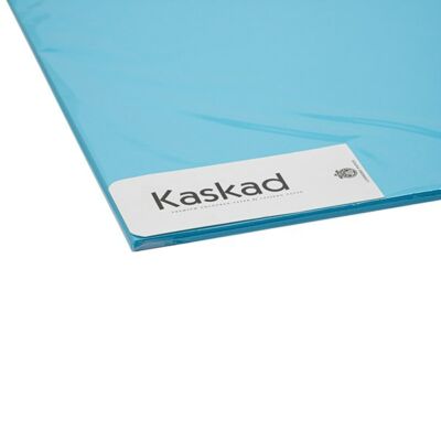 Dekorációs karton KASKAD 45x64 cm 2 oldalas 225 gr vízkék 77 100 ív/csomag