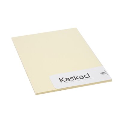 Dekorációs karton KASKAD A/4 2 oldalas 225 gr sárga 55 20 ív/csomag