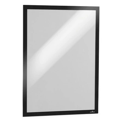 Infokeret DURABLE Duraframe A/3 sima felületre mágneses fekete 2 darabos