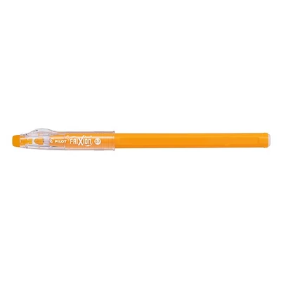 Zseléstoll PILOT Frixion ball stick kupakos radírozható 0,7 mm narancssárga